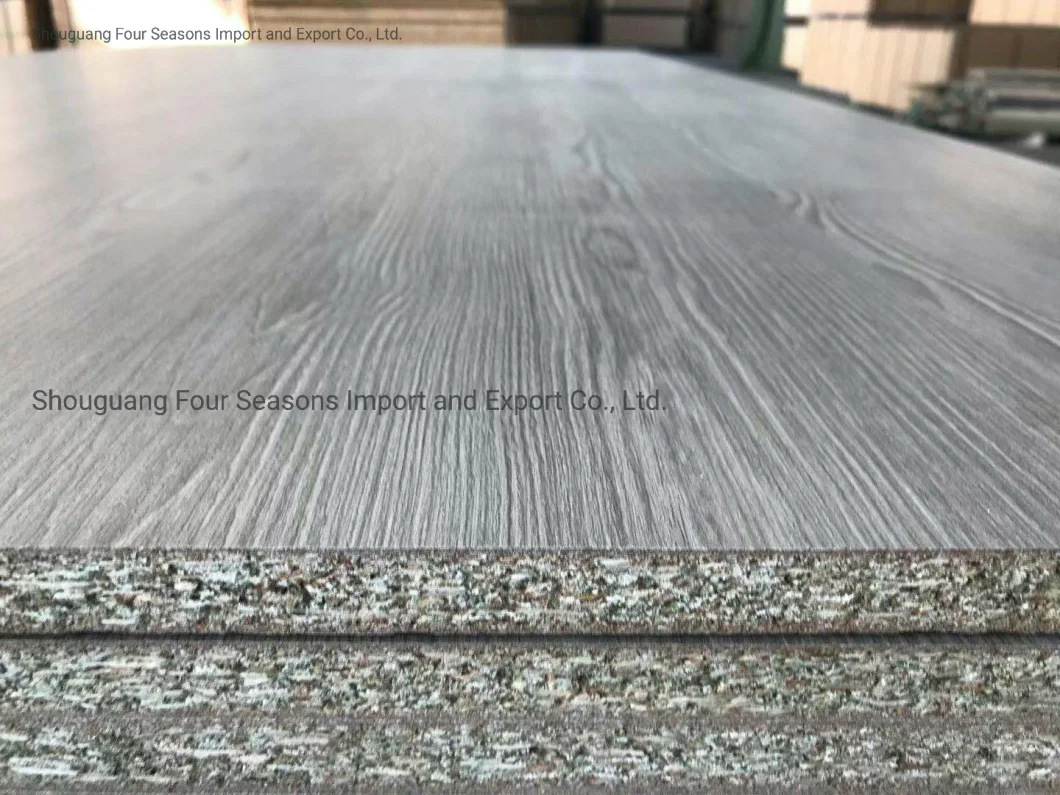 High Quality E0 Grade Melamine Particle Board for Furniture Material