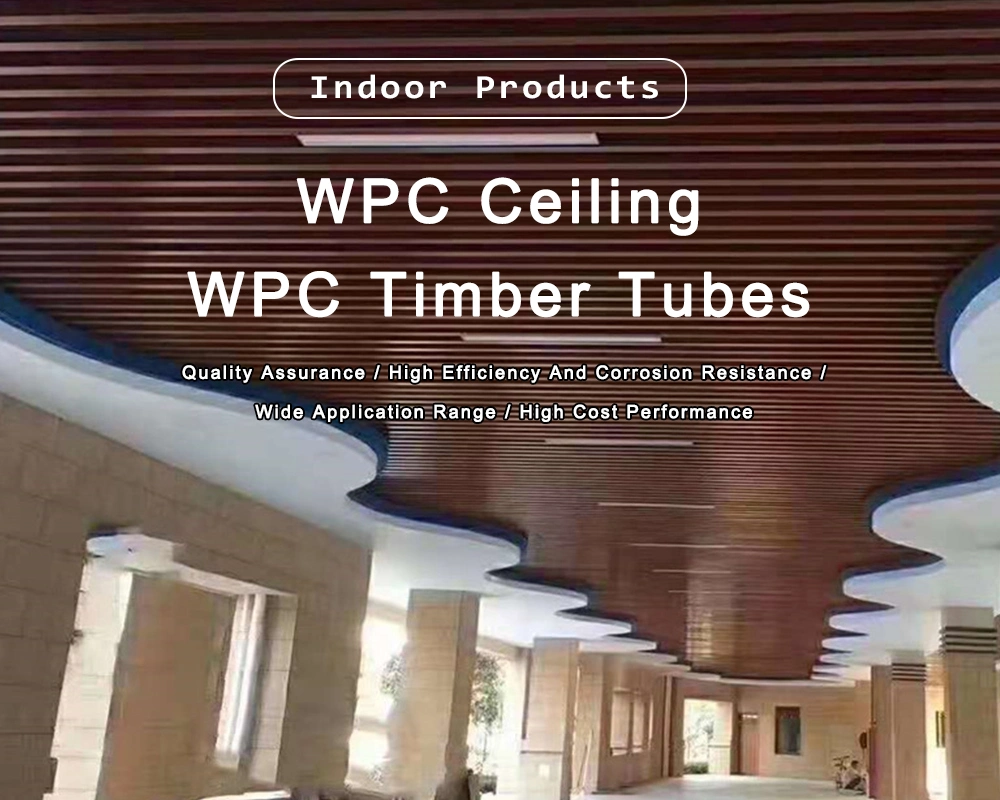 PVC WPC Wood Plastic Composite Ceiling Decor Roof Decorations Ceiling