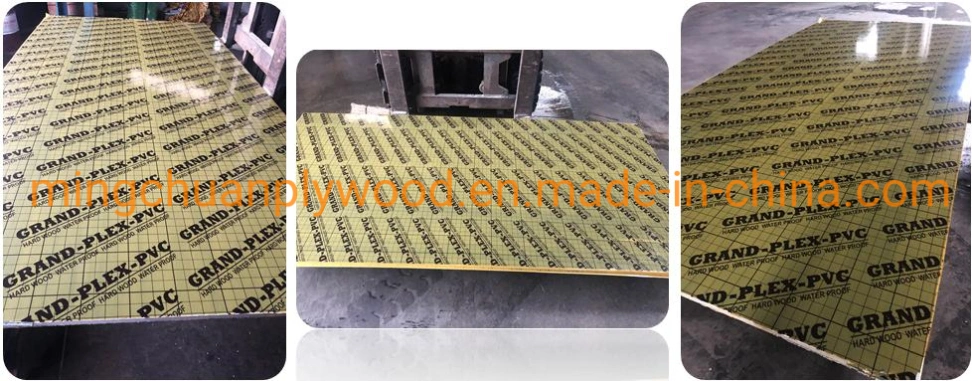 18mm Hardwood Combi Poplar Core Commercial Plywood Construction Marineplex Shuttering Formwork Film Faced Plywood