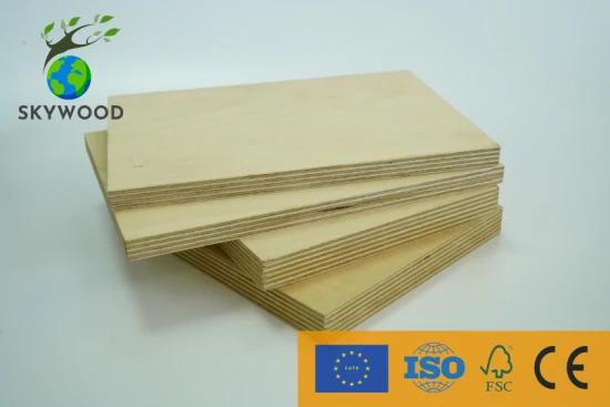 Китай оптовые цены на фанеру на заводе Wood Carbp2/FSC/CE 16/18 мм E1 клей/ламинированная мебель Коммерческая фанера с сердцевиной тополя/окуме/сосна/береза ​​спереди/сзади